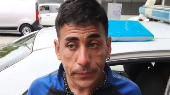 Fabio David Guevara tras ser detenido el jueves 5 de febrero.