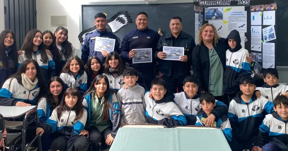 APRENDIZAJE y reconocimiento para este grupo de alumnos cauceteros.