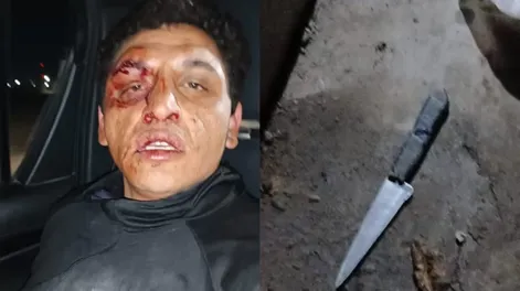 Detuvieron a un peligroso delincuente: en persecución, entró a una casa y le puso un cuchillo en el cuello a una mujer