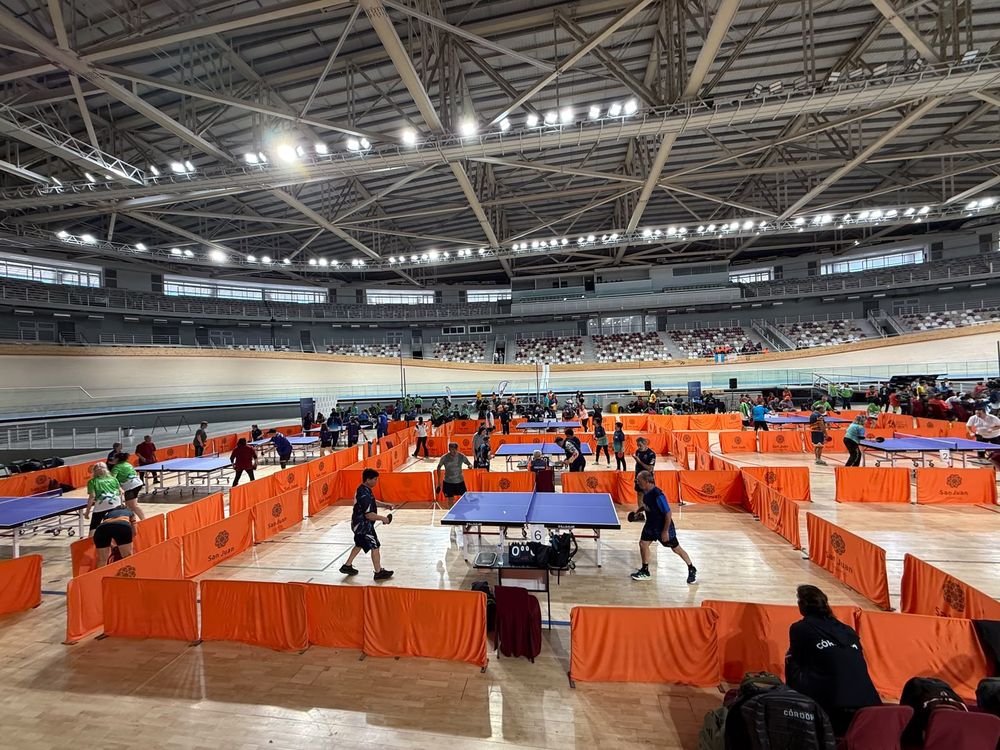 Velódromo. El coloso Chancay albergó el tenis de mesa y otros deportes de los Juegos Nacionales.
