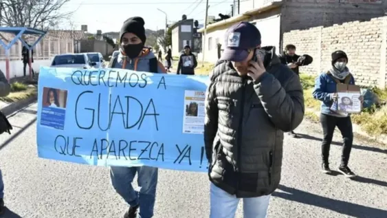 La mamá de Guadalupe dijo que la llamaron y pudo escuchar su voz