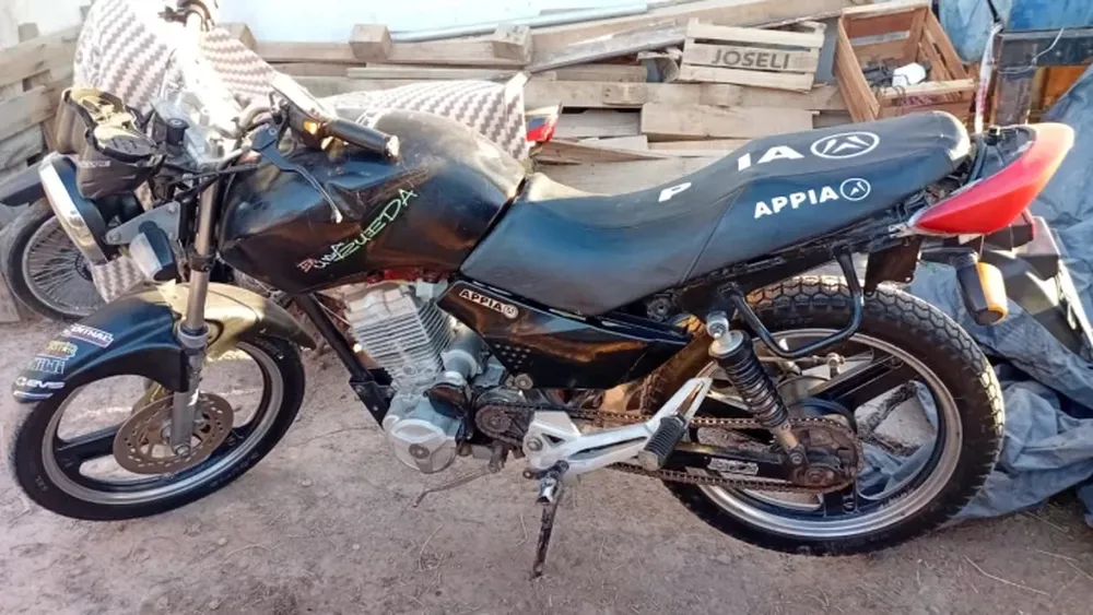 Recuperaron una moto robada en Albardón