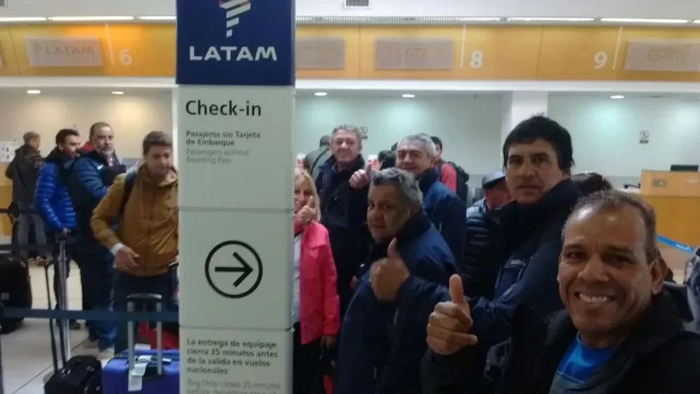 VIDEO: así vivieron los sanjuaninos los minutos previos a la partida a Malvinas