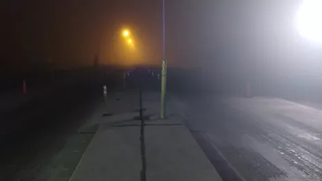 En medio de la neblina, el estado de las rutas en San Juan