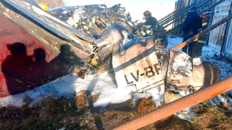 Un vuelo sanitario terminó con 4 muertos