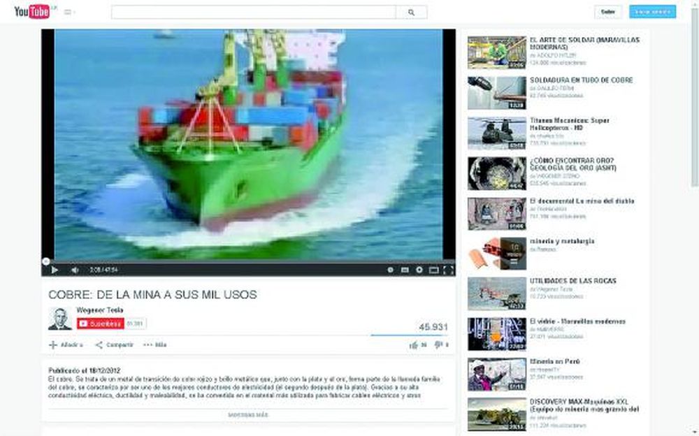 Cobre: de la mina a sus mil usos