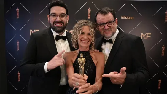 Maru Botana, Christophe Krywonis y Damián Betular - Bake Off Famosos.