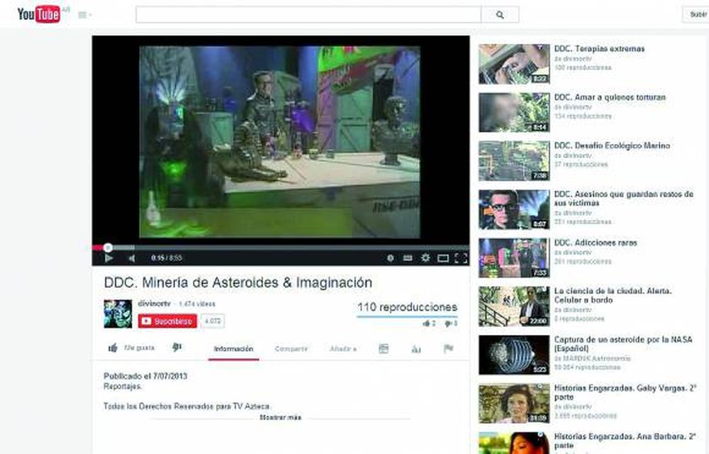 DDC. Minería de Asteroides & Imaginación