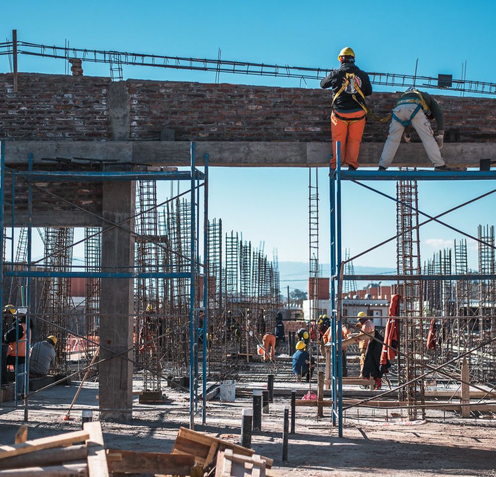 Antes.Cuando a mediados del año 2023 se paralizó la continuidad de la obra del nuevo edificio del Hospital Alfredo Rizo Esparza, en el departamento Angaco, la construcción había alcanzado menos de un 15% de avance.