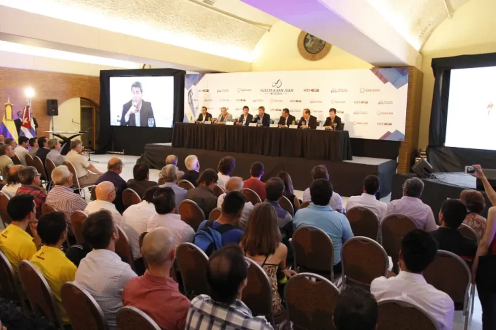 La edición 37ma de la Vuelta a San Juan fue presentada en su tierra