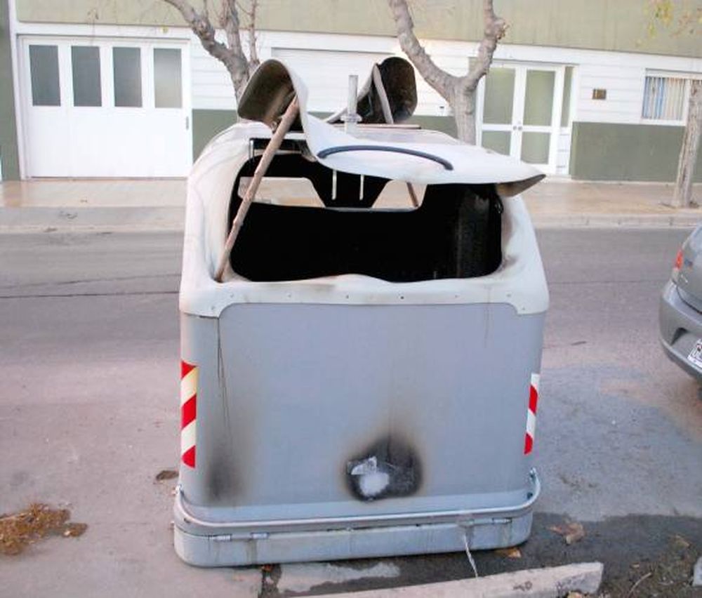 Vandalismo: contenedores con sensores