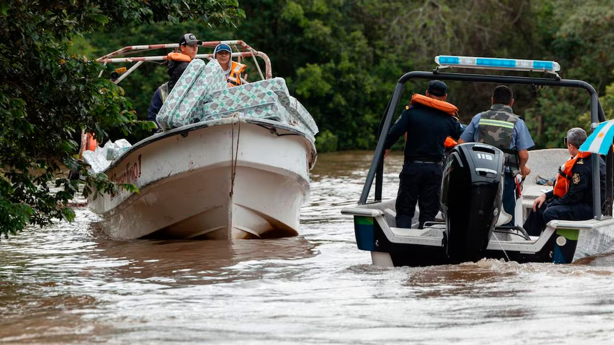 El Niño golpea al Litoral: evacuaron a 19 personas en Misiones y advierten por nuevas crecidas