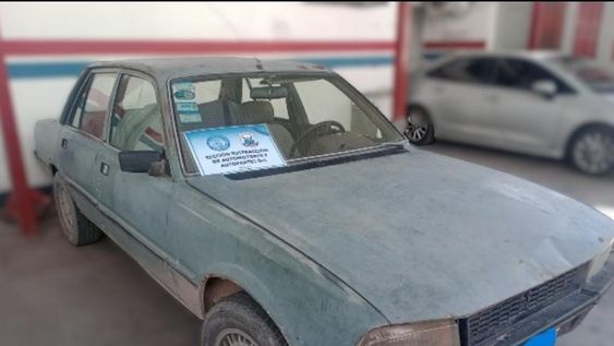 Vehículo recuperado.