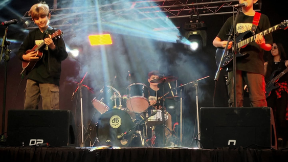 La agenda cultural de San Juan incluye el encuentro de bandas infantiles Jardín de Rock.