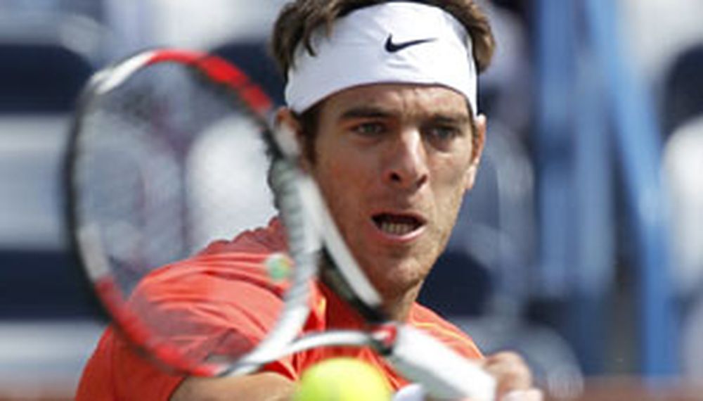 Del Potro jugó un buen partido pero perdió frente a Nadal