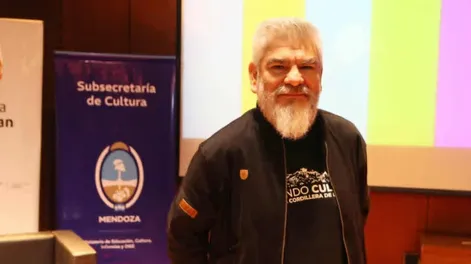 Diego Gareca llegó a San Juan, en esta ocasión, en el marco de la gira nacional del historietista mendocino Chanti, que comenzó en la provincia.