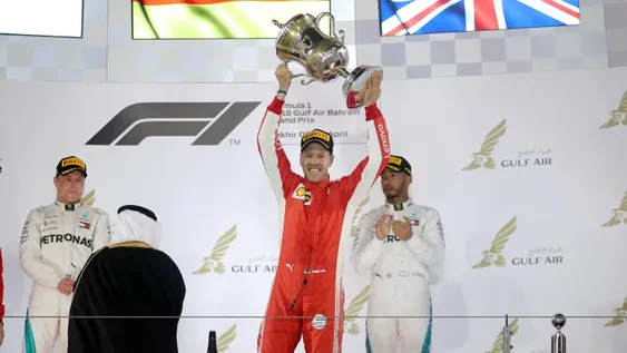 Sebastian Vettel fue el ganador de Bahréin