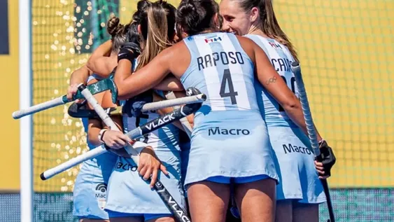 Las Leonas empezaron ganando, pero las chinas dieron vuelta el marcador.