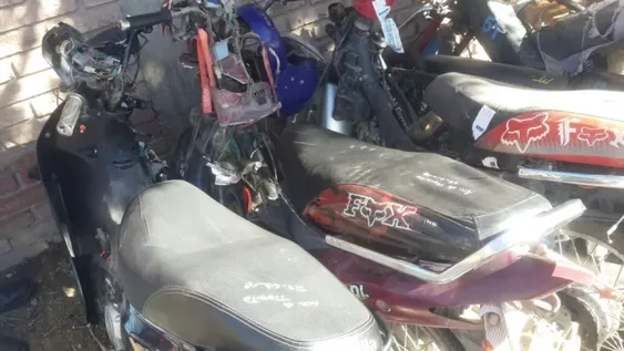 Un siniestro vial dejó a 3 motociclistas heridos