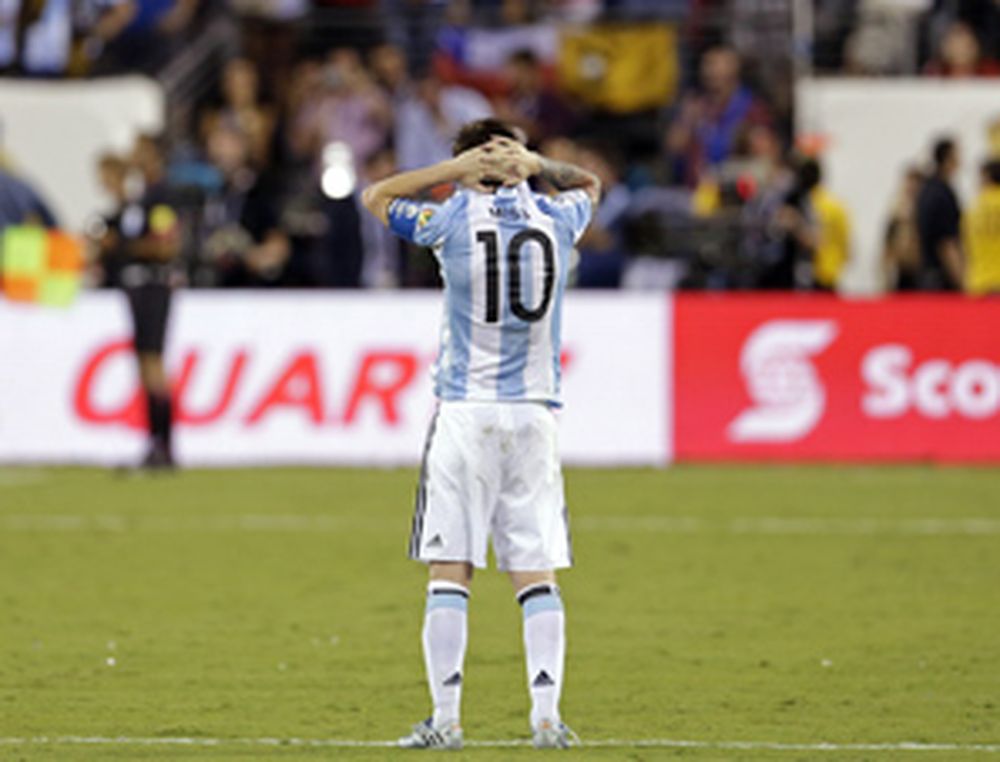 Banderazo en San Juan y el país para pedirle a Messi que siga