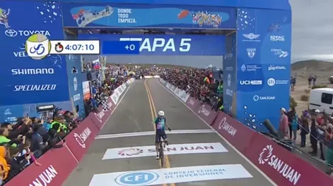 ‘Superman’ López se impuso en la Etapa Reina y es el nuevo líder de la clasificación general