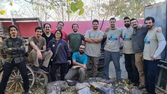 Descubrieron un dinosaurio herbívoro gigante en Río Negro