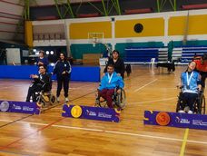 san juan brillo en mendoza: la delegacion de boccia adaptada cosecho seis medallas en el encuentro regional