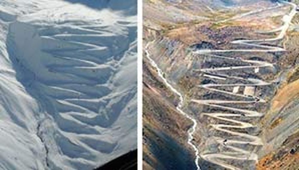 Imagen impactante de ‘Los Caracoles’ tras las fuertes nevadas en la alta montaña