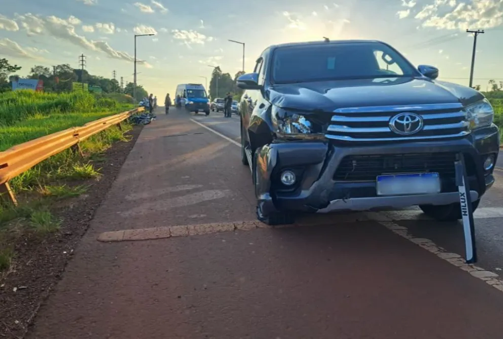 Muerte en un accidente de tránsito.