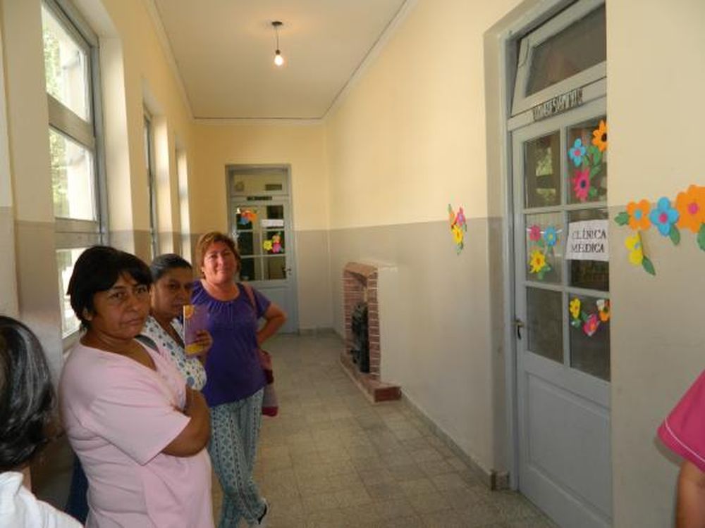 La escuela que se convirtió en hospital
