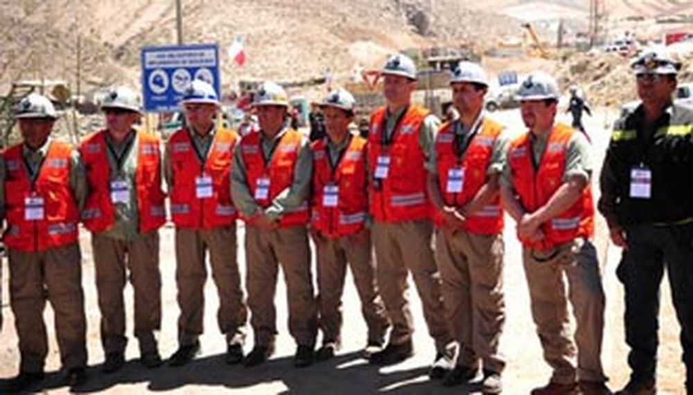 El equipo de rescatistas que sacará a los 33 mineros