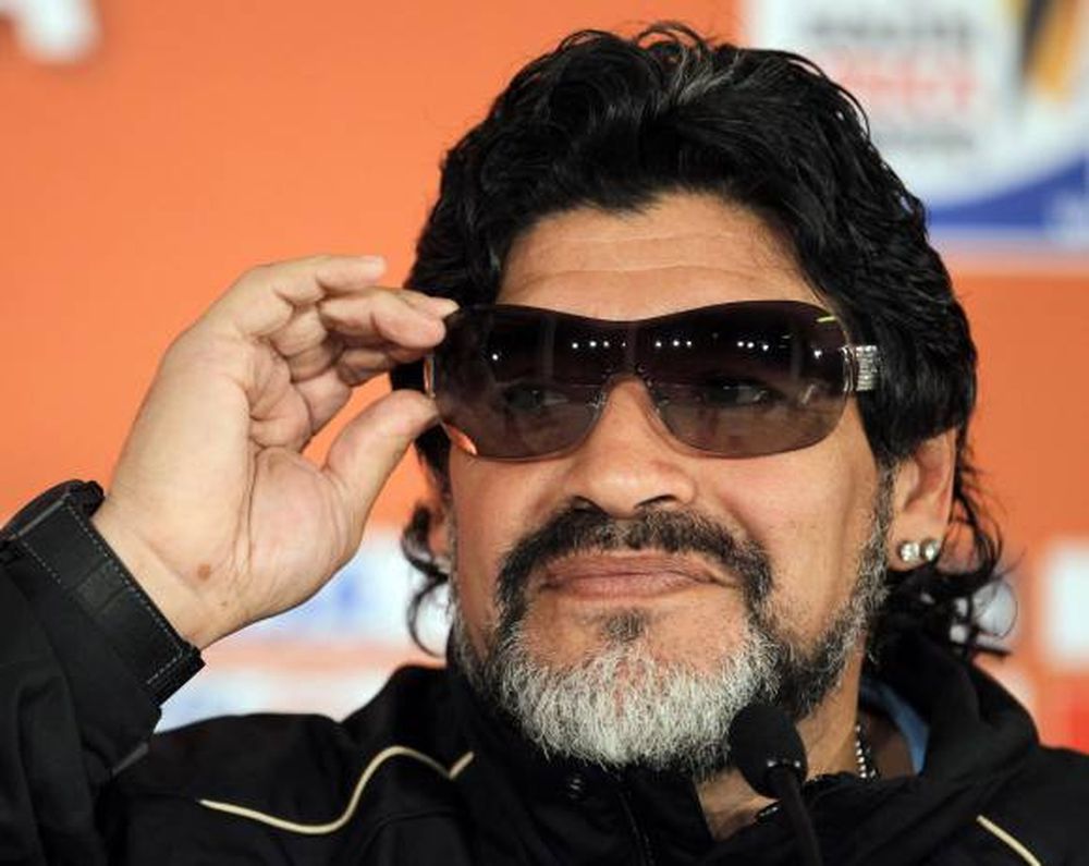 Maradona pretende sacarse la presión