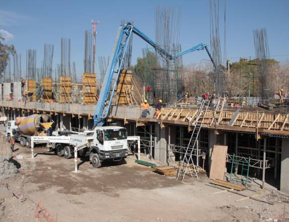 Una parte del subsuelo del  teatro ya comienza a verse