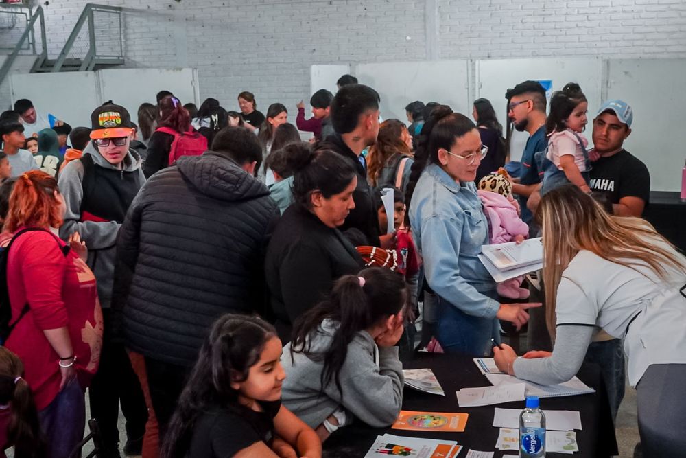 Pocito realizó un abordaje comunitario en La Rinconada