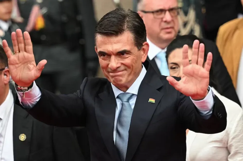 Rodrigo Paz Pereira, flamante presidente de Bolivia.