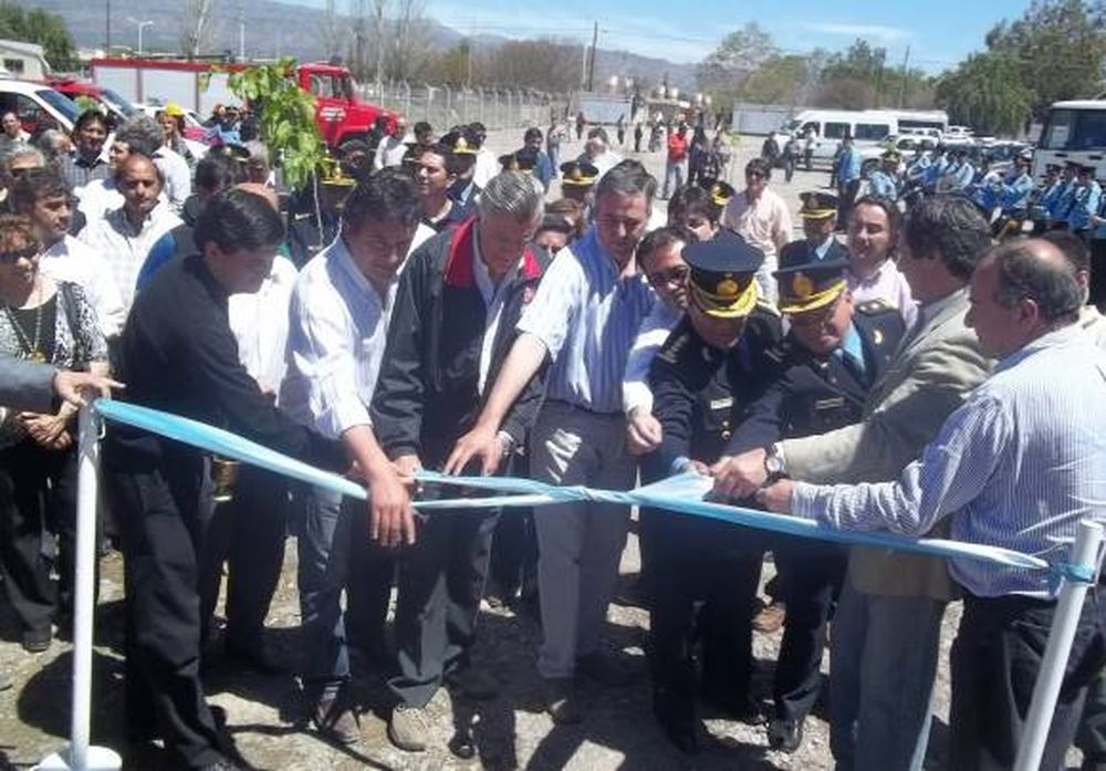 Los bomberos de Jáchal, con edificio propio