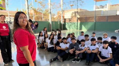 Gabriela Manhaes es la primera voluntaria de YFU Brasil en visitar San Juan para realizar una pasantía.