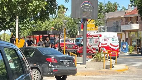 Explosión de garrafa provoca incendio en Comisaría 5°