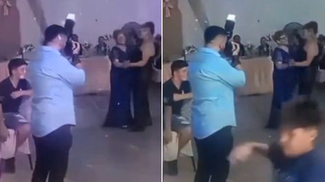 Habló la mujer que contrató al fotógrafo para el cumpleaños: Se retiró ni bien terminó el evento