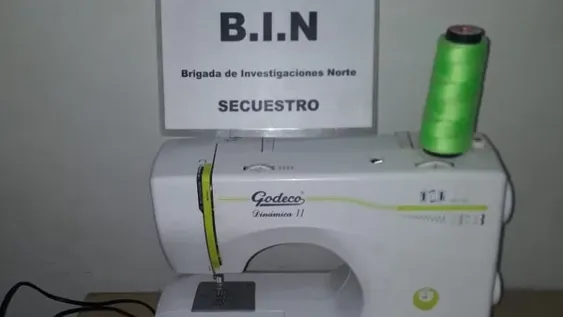 Robó máquinas de coser, las vendió y se fue al Sur