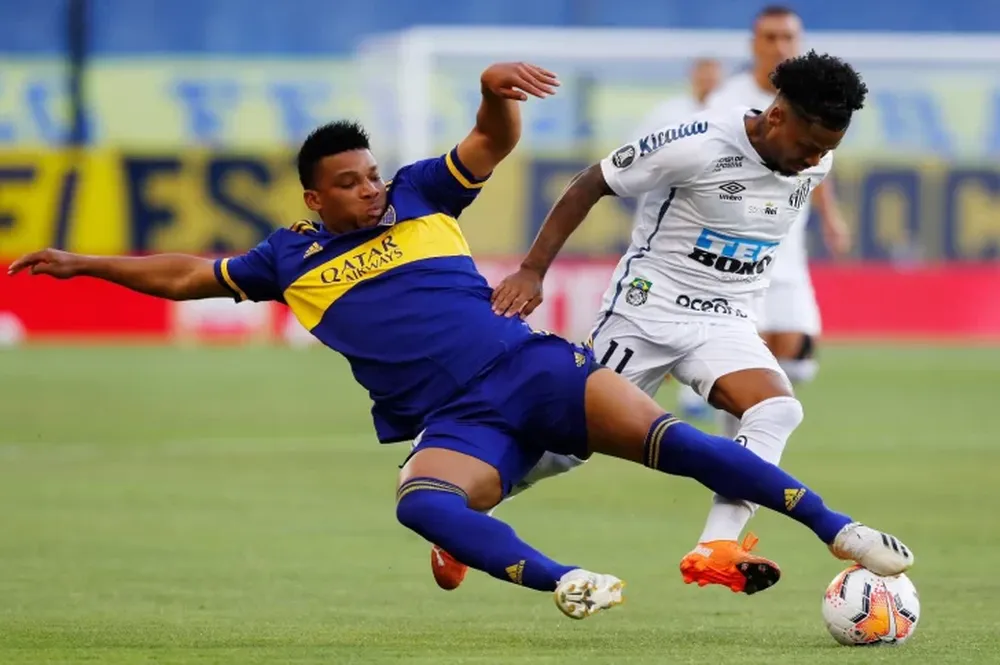 Boca y Santos no se hicieron goles y la clasificación a la final quedó abierta