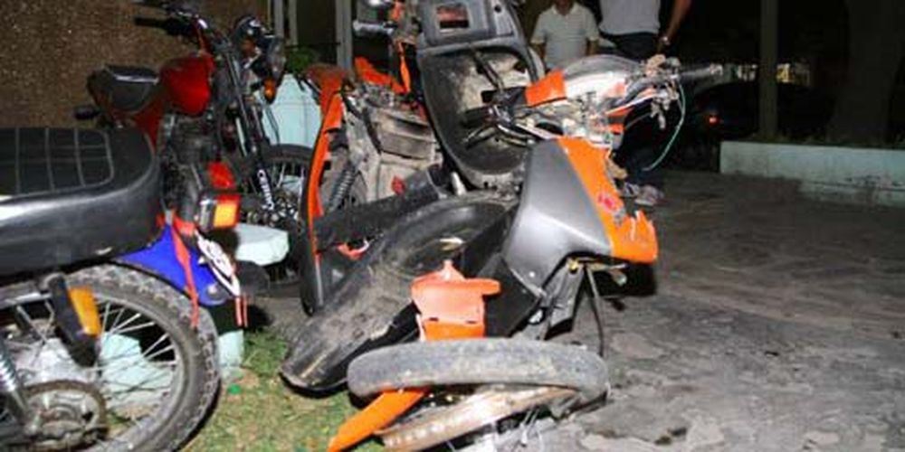 Una joven murió horas después de chocar en moto