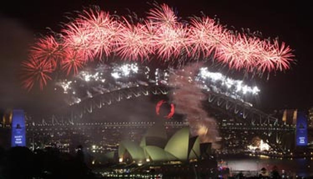 Celebraciones en todo el mundo por la llegada del 2010