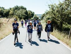 Investigadores de la UCCuyo participaron de un encuentro internacional sobre el alzheimer que incluyó hasta caminatas.