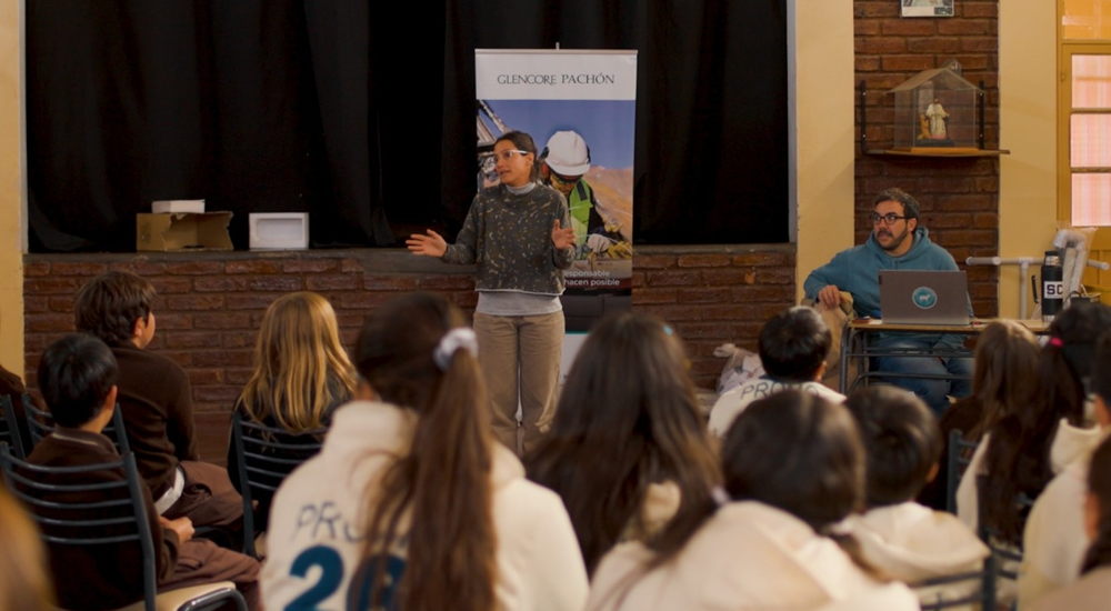 El primer taller de huertas hidropónicas tuvo lugar en la Escuela Nuestra Señora de las Nieves, de Barreal.