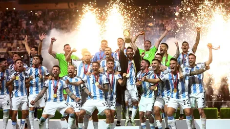 Argentina tiene rival para su primer partido como tricampeón del mundo