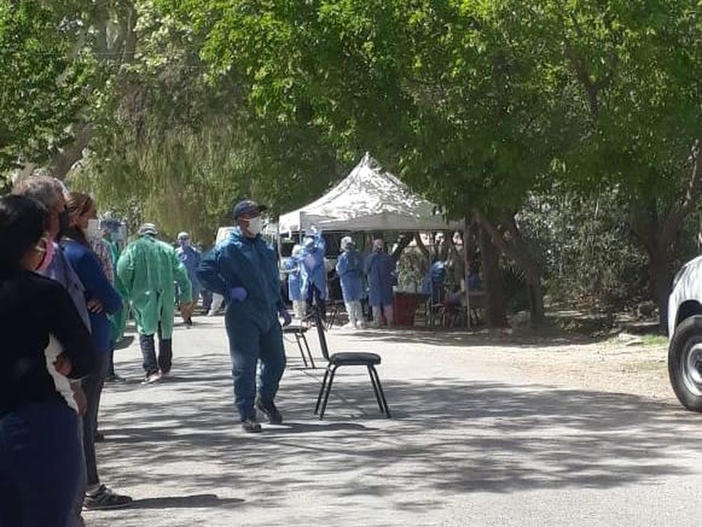 Nuevo rastrillaje por coronavirus en una zona de Pocito