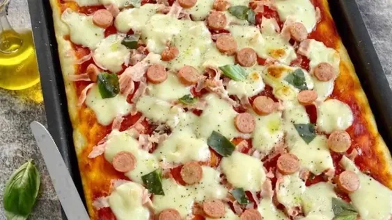 Cómo se hace la pizza in teglia que cocinaron los participantes de MasterChef