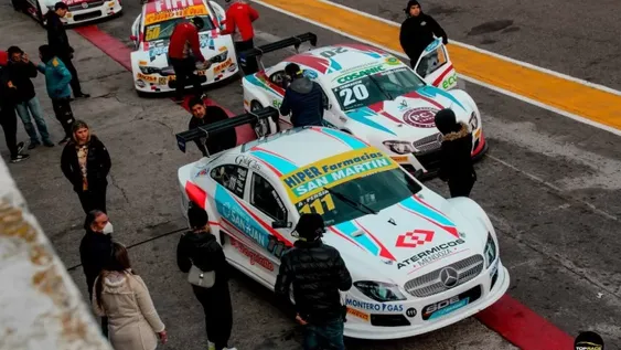 Ariel Persia fue el único sanjuanino que logró terminar en el Gálvez