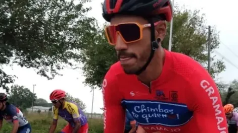 A una semana del inicio de la Vuelta, el cordobés Darío Álvarez cantó victoria